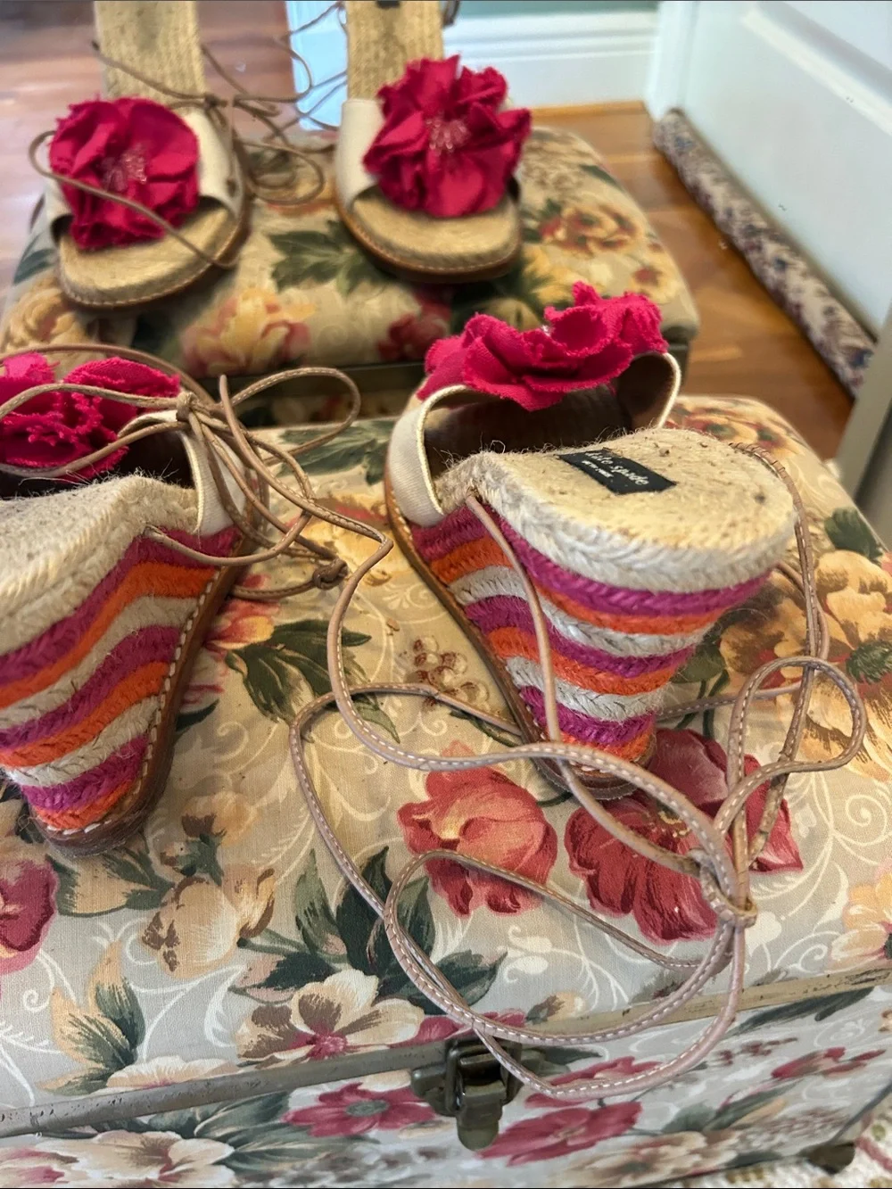 kate spade canvas espadrille